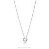 Tiffany 2 Carat Faceted Pendant Unisex 0J0F364 Jewelry in Silver