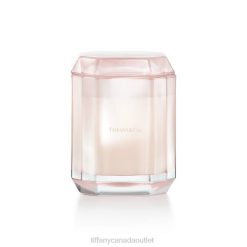Tiffany 57th & Fifth Candle Unisex 0J0F2249 Home Decor in Morganite-colored Glass