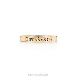 Tiffany Band Ring Unisex 0J0F1796 Jewelry