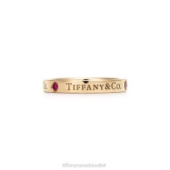 Tiffany Band Ring Unisex 0J0F1799 Jewelry