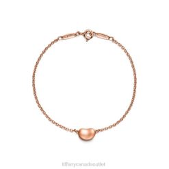 Tiffany Bean design Bracelet Unisex 0J0F1336 Jewelry in Rose Gold, 9 mm