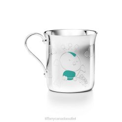 Tiffany Bird Baby Cup Kids 0J0F2611 Home Decor in Sterling Silver