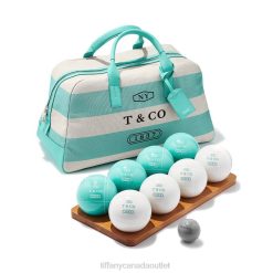Tiffany Bocce Ball Set Unisex 0J0F2658 Home Decor with a Canvas Carrying Case