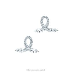 Tiffany Bow Earrings Unisex 0J0F921 Jewelry