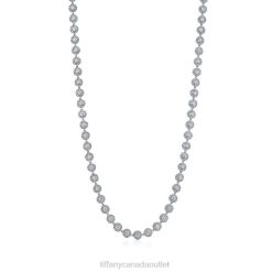 Tiffany Circlet diamond necklace Unisex 0J0F667 Jewelry