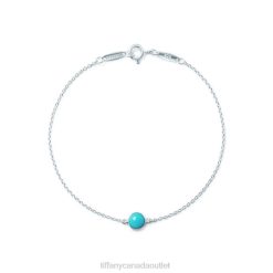 Tiffany Color by the Yard Turquoise Bracelet Unisex 0J0F1347 Jewelry in Silver