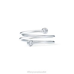 Tiffany Diamond Hoop Ring Unisex 0J0F1503 Jewelry