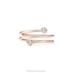 Tiffany Diamond Hoop Ring Unisex 0J0F1505 Jewelry