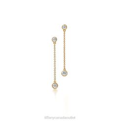 Tiffany Diamonds by the Yard Drop Earrings Unisex 0J0F717 Jewelry
