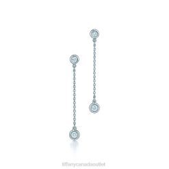 Tiffany Diamonds by the Yard Drop Earrings Unisex 0J0F802 Jewelry