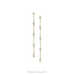 Tiffany Diamonds by the Yard Drop Earrings Unisex 0J0F884 Jewelry