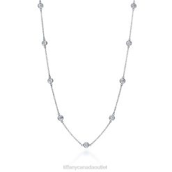 Tiffany Diamonds by the Yard Necklace Unisex 0J0F277 Jewelry