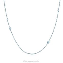 Tiffany Diamonds by the Yard Sprinkle Necklace Unisex 0J0F167 Jewelry