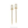 Tiffany Double Long Link Earrings Unisex 0J0F856 Jewelry