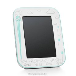 Tiffany Elephant Frame Kids 0J0F2627 Home Decor in Bone China with Tiffany Blue Accents