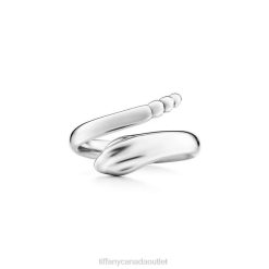 Tiffany Elsa Peretti Snake Ring Unisex 0J0F1749 Jewelry
