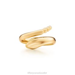 Tiffany Elsa Peretti Snake Ring Unisex 0J0F1885 Jewelry