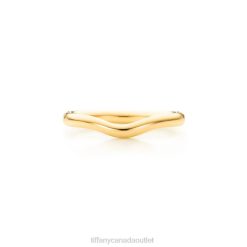 Tiffany Elsa Peretti wedding band ring Unisex 0J0F1544 Jewelry