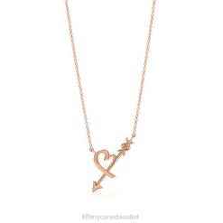 Tiffany Heart & Arrow Pendant Unisex 0J0F84 Jewelry