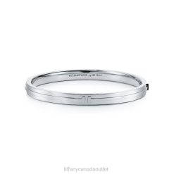 Tiffany Hinged Bangle Unisex 0J0F1297 Jewelry in Sterling Silver