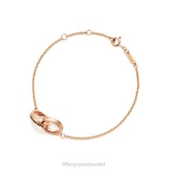 Tiffany Interlocking Circles Chain Bracelet Unisex 0J0F1397 Jewelry in Rose Gold