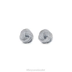 Tiffany Knot Earrings Unisex 0J0F843 Jewelry