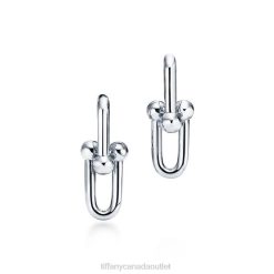 Tiffany Large Link Earrings Unisex 0J0F766 Jewelry in Sterling Silver