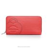 Tiffany Large Zip Wallet Unisex 0J0F2430 Accessories in Hibiscus Red Leather