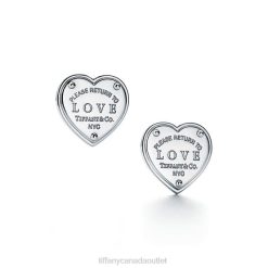 Tiffany Love Earrings Unisex 0J0F971 Jewelry in Silver