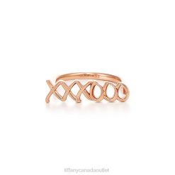 Tiffany Love & Kisses Ring Unisex 0J0F1499 Jewelry
