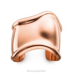 Tiffany Medium Bone Cuff Unisex 0J0F1110 Jewelry in 18k Rose Gold