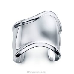 Tiffany Medium Bone Cuff Unisex 0J0F1171 Jewelry in Sterling Silver