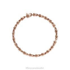 Tiffany Micro Link Bracelet Unisex 0J0F1100 Jewelry in Rose Gold