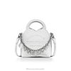 Tiffany Micro Tote Unisex 0J0F2373 Accessories in White Leather