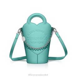 Tiffany Mini Crossbody Bag Unisex 0J0F2371 Accessories in Tiffany Blue Leather