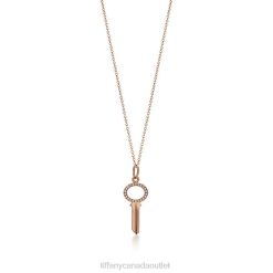 Tiffany Modern Keys Open Oval Key Pendant Unisex 0J0F578 Jewelry