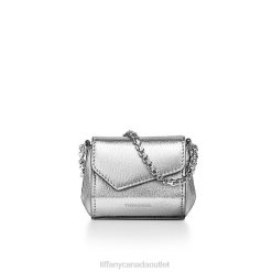 Tiffany Nano Bag Unisex 0J0F2381 Accessories in Silver Leather