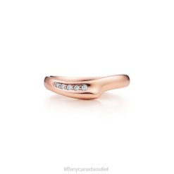Tiffany Open Heart Band Ring Unisex 0J0F1683 Jewelry
