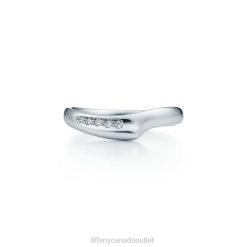 Tiffany Open Heart Band Ring Unisex 0J0F1766 Jewelry