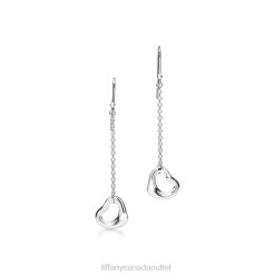 Tiffany Open Heart Drop Earrings Unisex 0J0F808 Jewelry