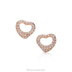 Tiffany Open Heart Earrings Unisex 0J0F811 Jewelry