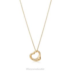 Tiffany Open Heart Pendant Unisex 0J0F144 Jewelry
