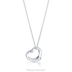 Tiffany Open Heart Pendant Unisex 0J0F345 Jewelry