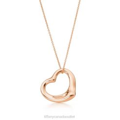 Tiffany Open Heart Pendant Unisex 0J0F361 Jewelry