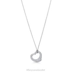 Tiffany Open Heart Pendant Unisex 0J0F403 Jewelry