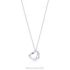 Tiffany Open Heart Pendant Unisex 0J0F490 Jewelry