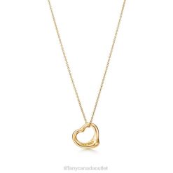 Tiffany Open Heart Pendant Unisex 0J0F535 Jewelry