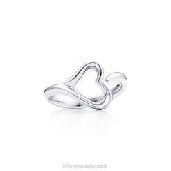 Tiffany Open Heart Ring Unisex 0J0F1501 Jewelry