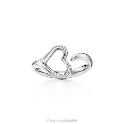 Tiffany Open Heart Ring Unisex 0J0F1820 Jewelry