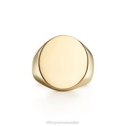 Tiffany Oval Signet Ring Unisex 0J0F1827 Jewelry